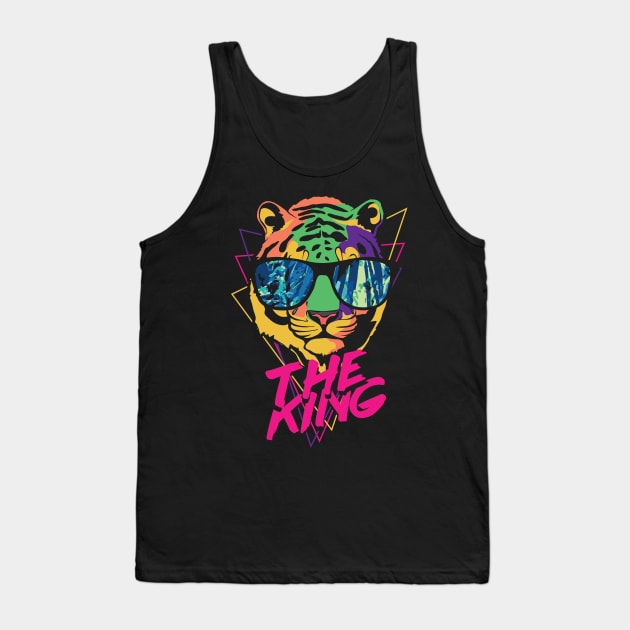 Tiger King Tank Top by MarinasingerDesigns